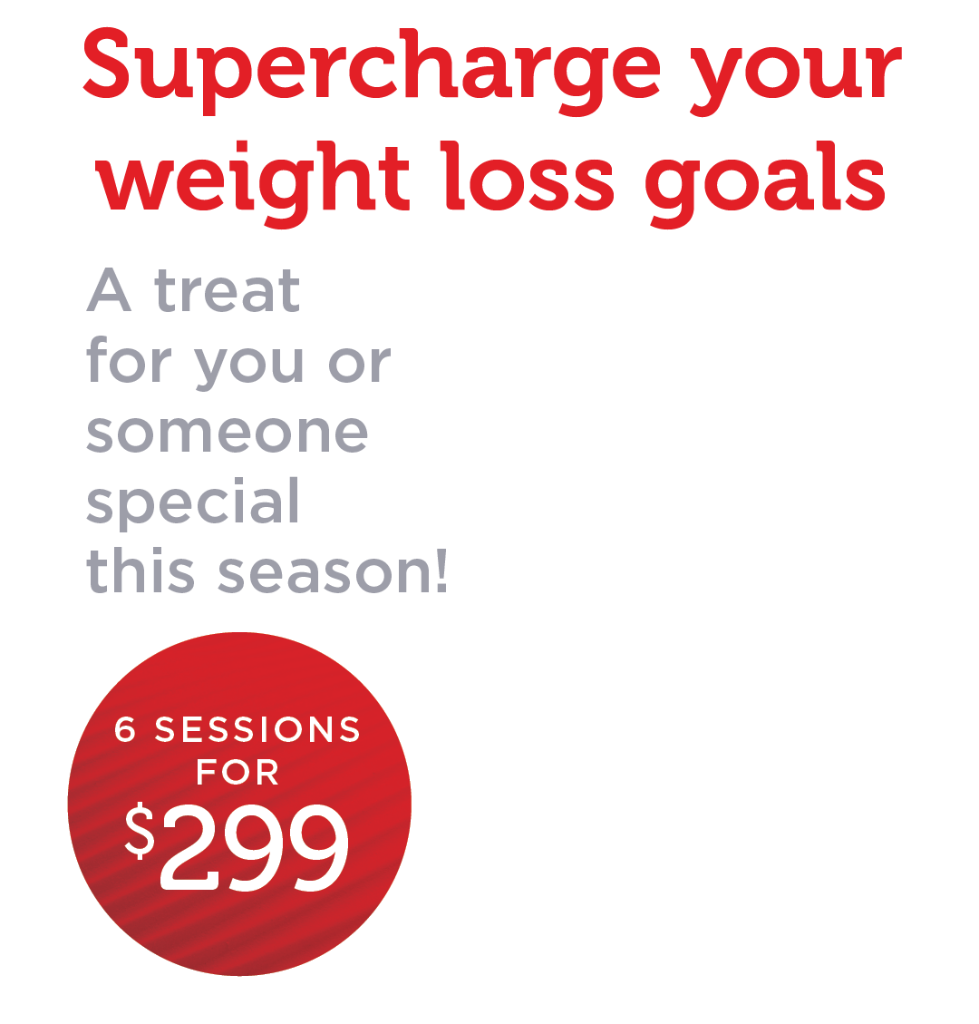 Superhcarge your weight loss goals
